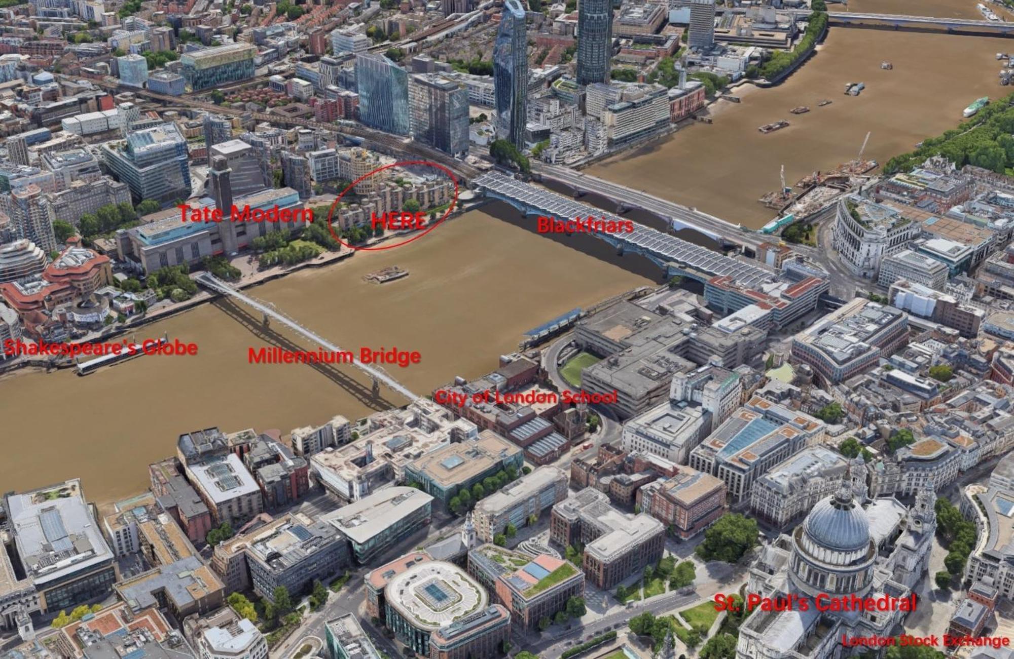 Happy River Thames View Entire Апартаменты Лондон